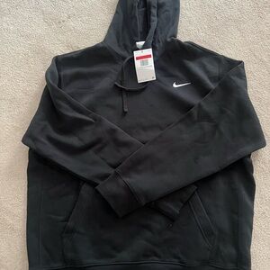 Nike Black Pullover with White Swoosh